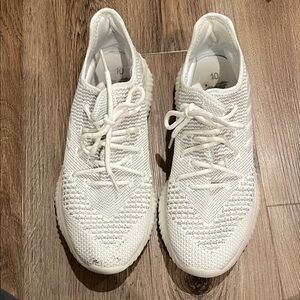 Avia White Knit Sneakers